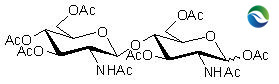 1．全乙酰化的壳二糖(图1)